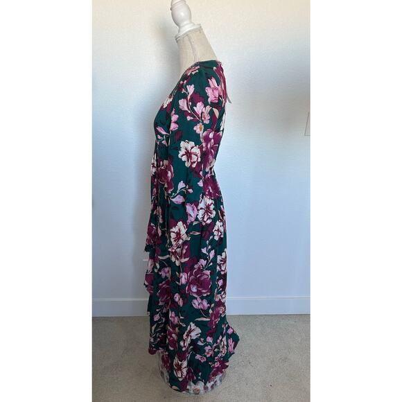 Band of the Free Aimee Floral Wrap Dress - S - Picture 2 of 4
